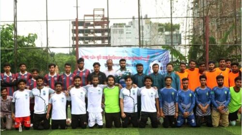 প্রাইভেট ইউনিভার্সিটি শাখার উদ্যোগে, জুলাই বিপ্লবের বর্ষপূর্তি উপলক্ষে “জুলাই শহীদ স্মৃতি আন্তঃবিশ্ববিদ্যালয় ফুটবল টুর্নামেন্ট ২০২৫” অনুষ্ঠিত হয়েছে